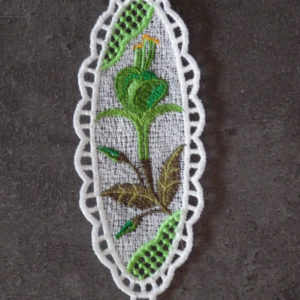Marque-page vert
