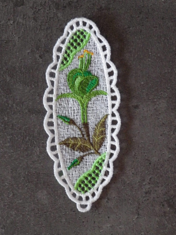 Marque-page vert