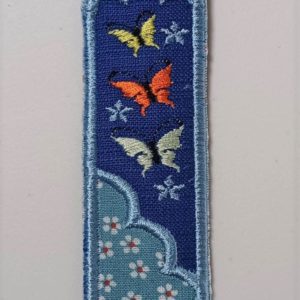 Pochette "Range Stylo" bleue